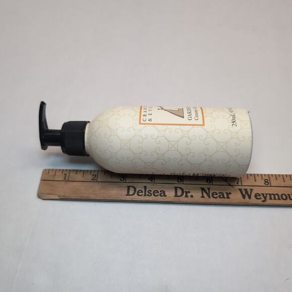 Crabtree & Evelyn Gardeners Creamy Cleanser 8.5 oz 250mL Metal Pump - Picture 7 of 7